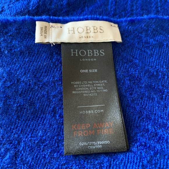 Hobbs London Fringed Wool Scarf - Picture 7 of 8